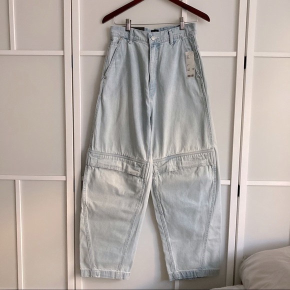 Sz 26 BDG Extreme Baggy Construction Jeans - Picture 8 of 16